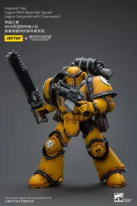 JOYTOY Imperial Fists Legion MkIII Despoiler Squad Legion Despoiler with Chainsword - Warhammer 40K - photo 8