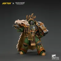 JOYTOY Salamanders Vulkan, Primarch of the XVlllth Legion with Dawnbringer, The Furnace's Heart and Dragon's Breath Gauntlet - Warhammer 40K - photo 4