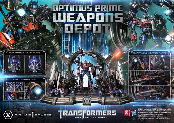 Museum Masterline Transformers: Dark of the Moon (Film) Optimus Prime Weapons Depot