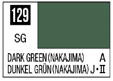 Mr Color Spray - S129 Dark Green Nakajima (Semi-Gloss/Aircraft)