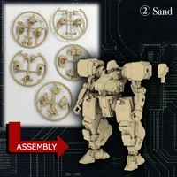 threezero KIKOU SENSEN 1/100th Scale Plastic Model Kit Wave 1 (1 set of 6 pcs) - KIKOU SENSEN - photo 5