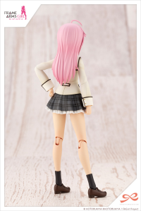Ao Gennai [WAKABA GIRLS' HIGH SCHOOL WINTER CLOTHES] DREAMING STYLE HAPPY MONOCHROME 14