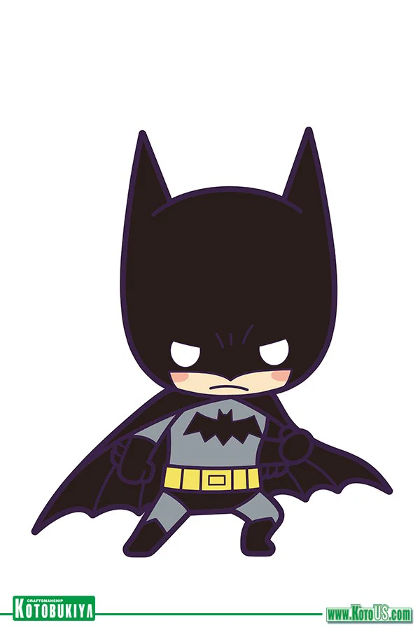 KOTOBUKIYA DC COMICS BATMAN DEBUT RUBBER STRAP CHARM - DC Comics