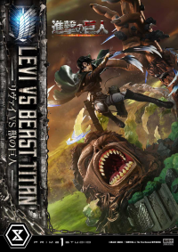Ultimate Premium Masterline  TV animation Attack On Titan  Levi versus Beast Titan 34