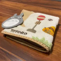 Marushin Totoro at Catbus Station Mini Towel - Studio Ghibli - photo 1