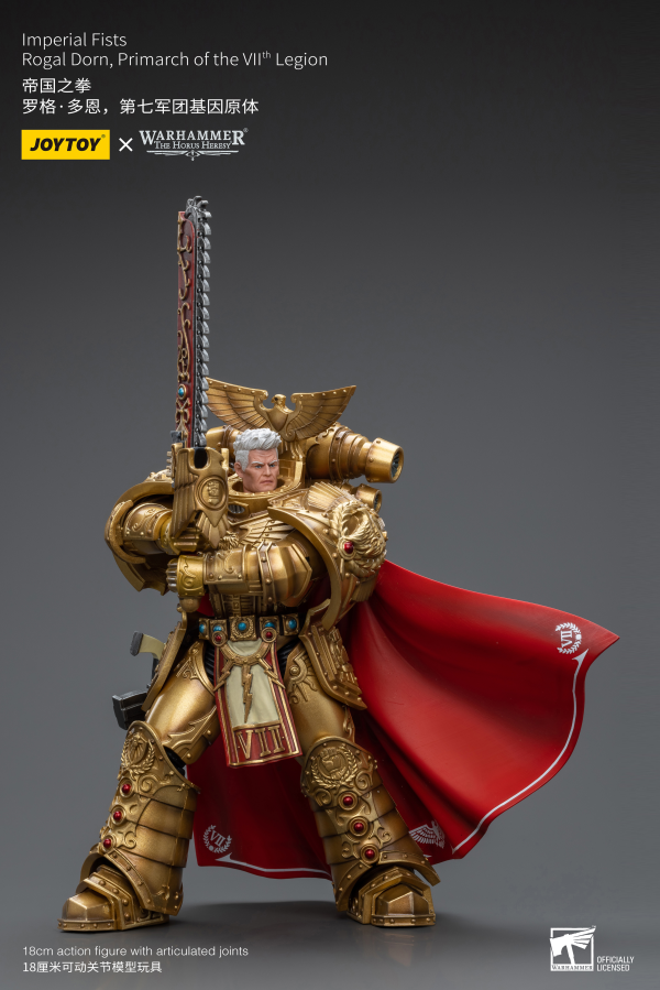 Imperial Fists Rogal Dorn, Primarch of the Vll th Legion