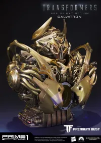 Prime 1 Studio Premium Bust Transformers: Age of Extinction (Film) Galvatron Gold Version - Transformers - photo 3