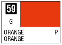 Mr. Color 59 - Orange (Semi-Gloss/Aircraft) 1