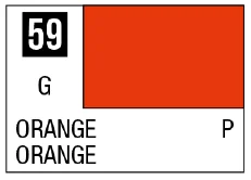 Mr. Color 59 - Orange (Semi-Gloss/Aircraft)