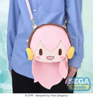 SEGA fuwa petit Megurine Luka Face Shoulder Bag (M) - Character Vocal Series - photo 1