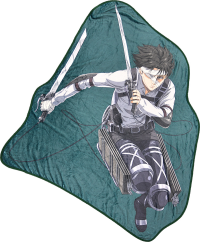 Attack on Titan Wounded Levi Blanket 2