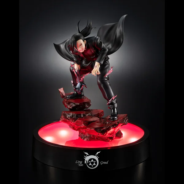 Precious G.E.M. FULLMETAL ALCHEMIST GREED (Ling・Yao) (With LED Base Stand)