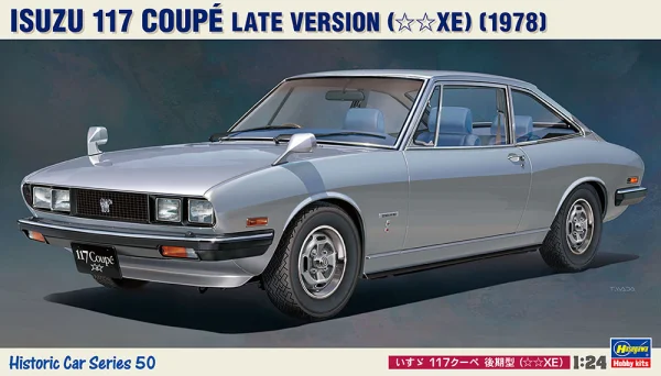 Hasegawa [HC50] 1:24 ISUZU 117 COUPÉ LATE VERSION - Scale Kits