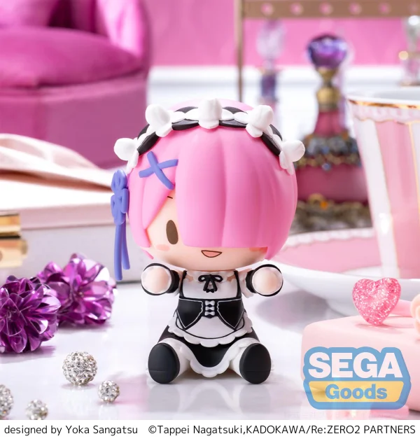 SEGA fuwa petit "Re:ZERO -Starting Life in Another World-" Chibi Figure "Ram" - Re:ZERO -Starting Life in Another World-