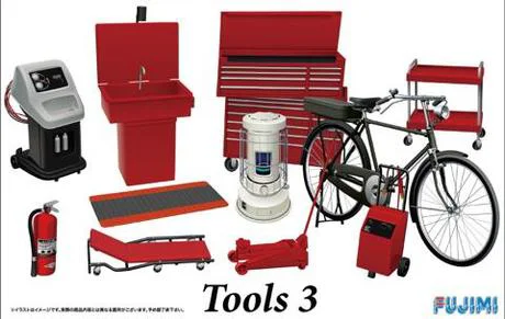 Fujimi [GT-27] 1/24 Tools No3 - Kit Accessories