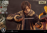 Ultimate Premium Masterline Resident Evil 4 Leon S. Kennedy versus Chainsaw Villager Bonus Version 38