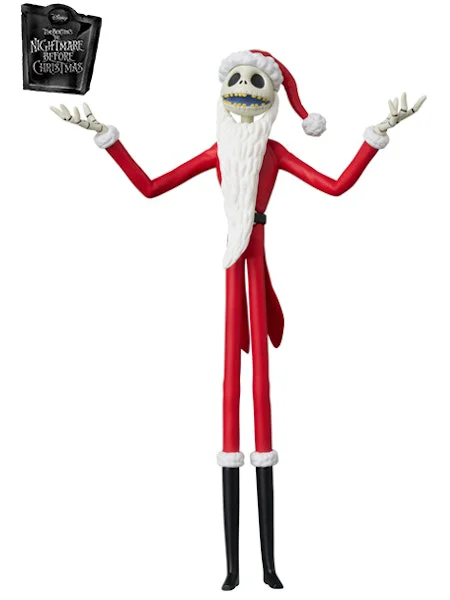 MEDICOM TOY UDF NIGHTMARE BEFORE CHRISTMAS SANTA JACK - NIGHTMARE BEFORE CHRISTMAS