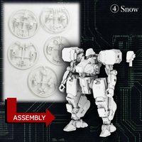 KIKOU SENSEN 1/100th Scale Plastic Model Kit Wave 1 (1 set of 6 pcs) 6