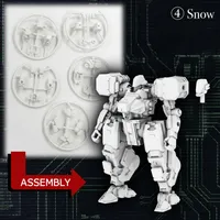 threezero KIKOU SENSEN 1/100th Scale Plastic Model Kit Wave 1 (1 set of 6 pcs) - KIKOU SENSEN - photo 6