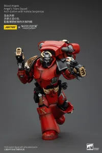 JOYTOY Blood Angels Angel's Tears Squad Arch-Erelim with Volkite Serpentas - Warhammer 40K - photo 7