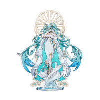 Hatsune Miku feat. Yoneyama Mai Glitter Acrylic Block 12