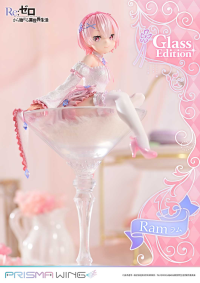 PRISMA WING Re:ZERO -Starting Life in Another World- Ram Glass Edition 1/7 Scale Pre-Painted Figure 4
