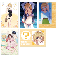 Rent-A-Girlfriend Swimsuit and Girlfriend Illustration Cards (Set of 5) Mami Nanami B 1