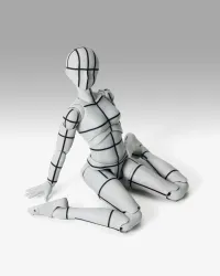 TAMASHII NATIONS BODY CHAN -Sports- Edition-WIRE FRAME- (Gray Color Ver.) "BODY-KUN/BODY-CHAN", TAMASHII NATIONS S.H.Figuarts - Body-chan - photo 2