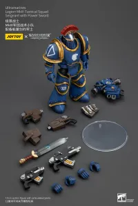 JOYTOY Ultramarines Legion MKIII Tactical Squad Sergeant with Power Sword - Warhammer 40K - photo 5