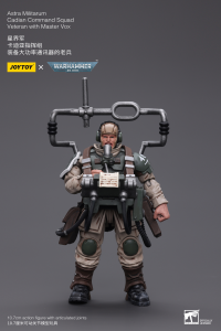 Astra Militarum Cadian Command Squad Veteran with Master Vox 5