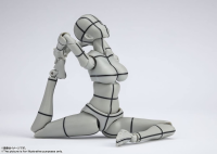 Body Chan -Kentaro Yabuki- Wire Frame (Gray Color Ver.) , Bandai Spirits S.H Figuarts 7