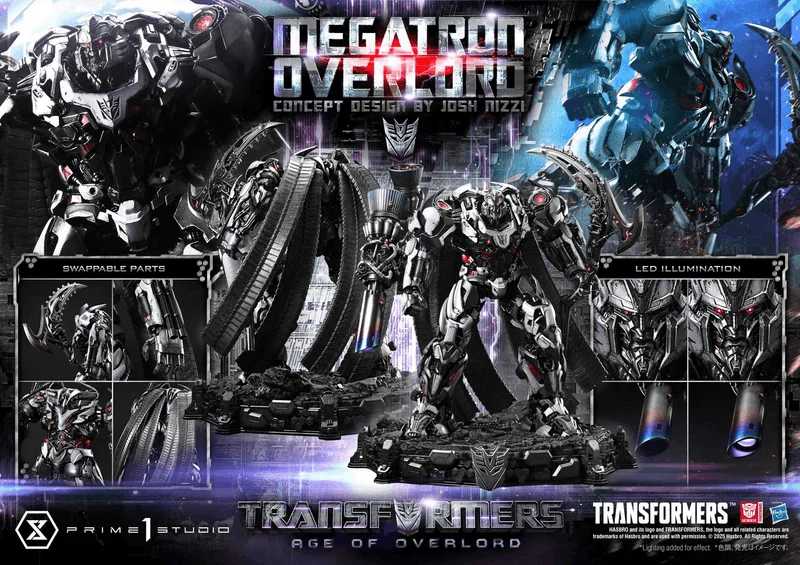 Prime 1 Studio Museum Masterline Transformers Generations I Megatron Overlord (Design by Josh Nizzi) 		 - Transformers