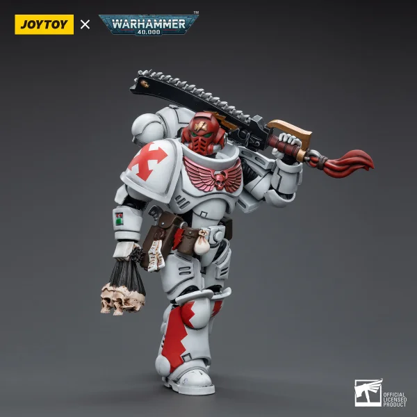 JOYTOY White Scars Assault lntercessor Sergeant Tsendbaatar - Warhammer 40K