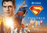 Prime 1 Studio Real Elite Masterline Superman (2025 Film) Superman with Krypto 			 - DC Comics - photo 57