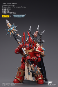 Chaos Space Marines Crimson Slaughter Sorcerer Lord in Terminator Armour 2