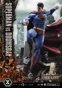 Prime 1 Studio Ultimate Museum Masterline Superman (Comics) Superman VS Doomsday (Concept By Jason Fabok) Deluxe Version - DC Comics - photo 89