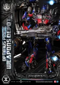 Prime 1 Studio Museum Masterline Transformers: Dark of the Moon (Film) Optimus Prime Weapons Depot Bonus Version - Transformers - photo 26