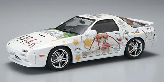 Aoshima 1/24 Little Busters! MAZDA FC3S RX-7 (89 MODEL) - Scale Kits