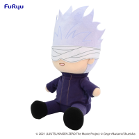 Jujutsu Kaisen 0: The Movie　KYURUMARU Big Plush Toy-Satoru Gojo- 2