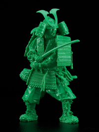 PLAMAX 1/12 Kamakura Period Armored Warrior: Green Color Edition 1