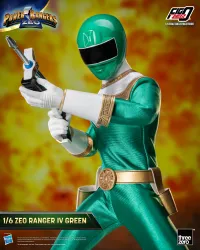 threezero Power Rangers Zeo - FigZero 1/6 Zeo Ranger IV Green - Power Rangers - photo 3