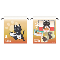 Ramen Akaneko Drawstring Pouch Sabu 1