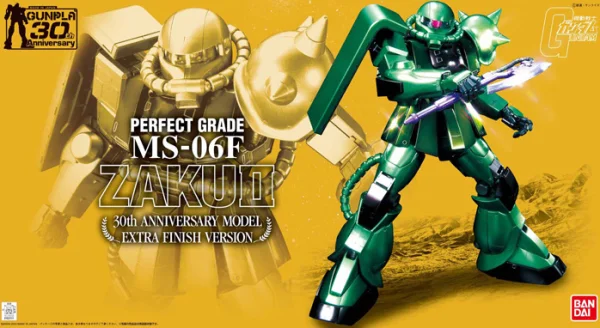 BANDAI HOBBY PG 1/60 Zaku 30th Anniversary Limited - Mobile Suit Gundam