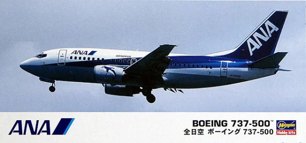 Hasegawa [34] 1:200 ANA B737-500 - Scale Kits