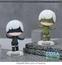 SEGA CHUBBY COLLECTION TV Anime "NieR:Automata Ver1.1a" Petit Figure "9S" (EX) [Pack of; 15 Normal, 13 Sepia] - NieR:Automata - photo 2