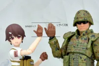 TOMYTEC LA-OP17: figma Tactical Gloves L Size (Tan) - Little Armory - photo 9