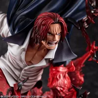 MegaHouse Portrait.Of.Pirates ONE PIECE “SA-MAXIMUM” Leader of Red Hair Pirates Red-Haired Shanks Kamusari - ONE PIECE - photo 19