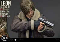 Prime 1 Studio Ultimate Premium Masterline Resident Evil 4 Leon S. Kennedy versus Chainsaw Villager Bonus Version - Video Games - photo 26