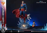 Real Elite Masterline Superman (2025 Film) Superman with Krypto 			 32