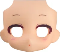 GOOD SMILE COMPANY Nendoroid Doll Customizable Face Plate - Narrowed Eyes: With Makeup (Peach) - Figure Accessories - photo 3